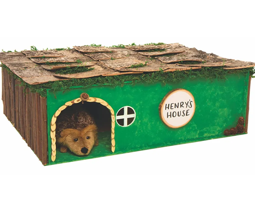 Mes Courses En Vrac - Kit maison hérissons en bois à construire
