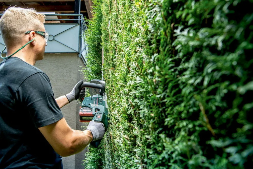 Metabo Coupe-Bordures Et Débroussailleuses | - Taille-haies 18 v hs 18 ltx bl 65 (sans batterie ni chargeur)