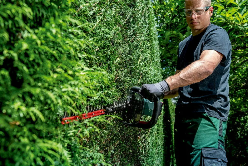 Metabo Coupe-Bordures Et Débroussailleuses | - Taille-haies 18 v hs 18 ltx bl 55 (sans batterie ni chargeur)