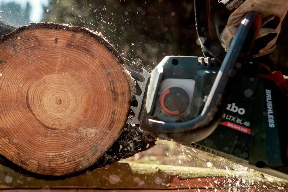 Metabo Taille-Haies, Tronçonneuses Et Élagueuses | - Tronçonneuse 36-18 v ms 36-18 ltx bl 40 (sans batterie ni chargeur)