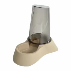 Paris Prix - Distributeur pour chien & chat "mocaccino" 3,5l taupe New