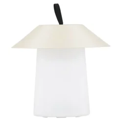 Paris Prix - Lampe à poser d'extérieur led "rubu" 26cm beige Best