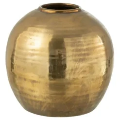 Paris Prix Vases Et Coupes | - Vase design en argile "arya" 28cm or