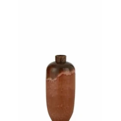 Paris Prix Vases Et Coupes | - Vase design en céramique "aline" 50cm rouge