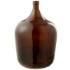 Paris Prix Vases Et Coupes | - Vase design en verre "cuiso" 56cm marron foncé