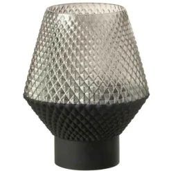 Paris Prix Vases Et Coupes | - Vase design en verre "vuoto" 22cm gris