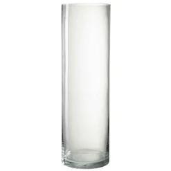 Paris Prix Vases Et Coupes | - Vase design en verre "vola" 50cm transparent