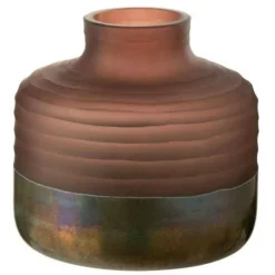 Paris Prix Vases Et Coupes | - Vase design en verre "ignacio" 22cm rose