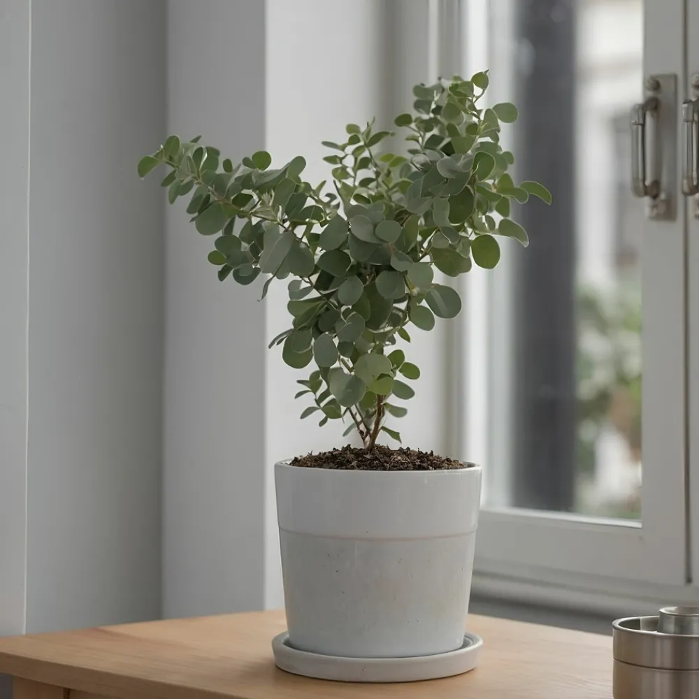 Plant In A Box - Gommier - set de 2 - eucalyptus 'pulverulenta' - hauteur 25-40cm - ⌀13cm Outlet