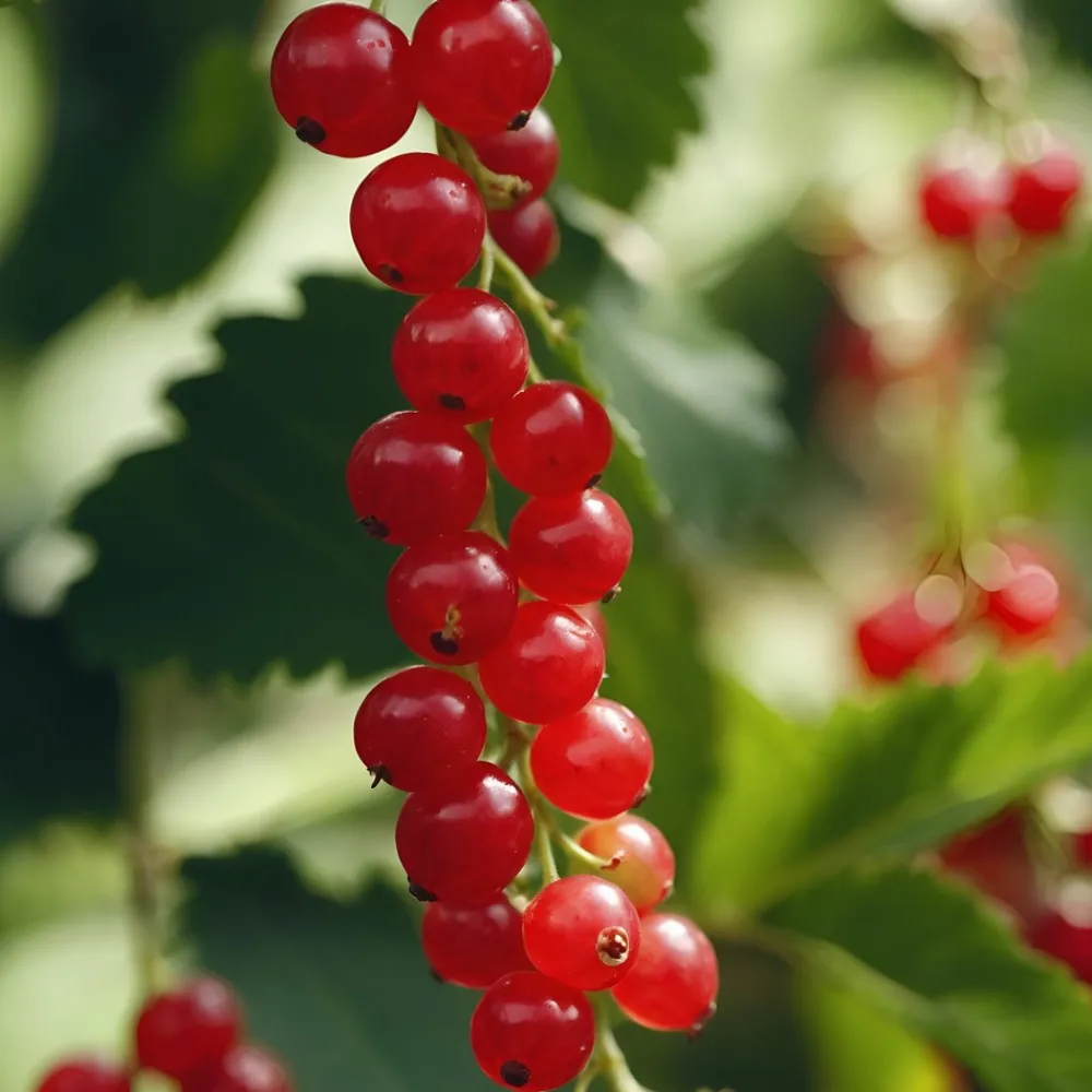 Plant In A Box - Groseillier à grappes - set de 2 - ribes rubrum - hauteur 50-60cm - ⌀15cm Clearance