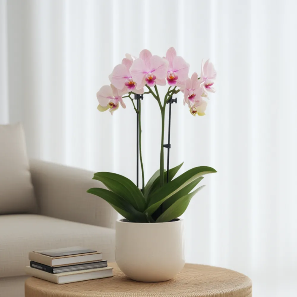Plant In A Box Orchidées | - Orchidée papillon - phalaenopsis multiflora - hauteur 35-45cm - ⌀12cm