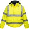 Portwest - Blouson pilote hv pluie bizflame antistatique et flamme retardant couleur : jaune taille l - Best