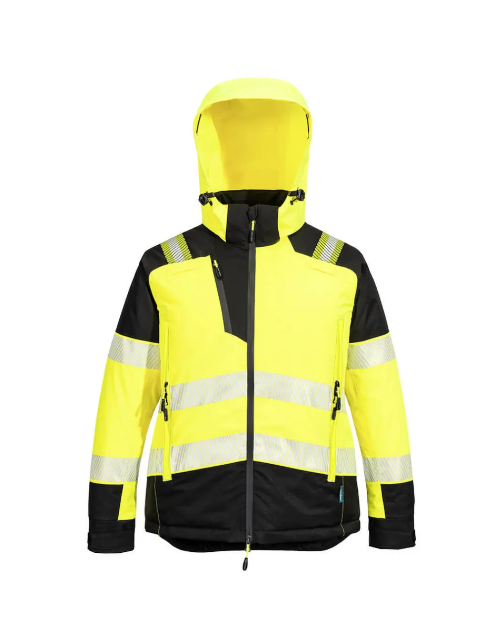 Portwest - Parka d'hiver hv femmes pw3 - taille xxl - jaune/noir - Sale