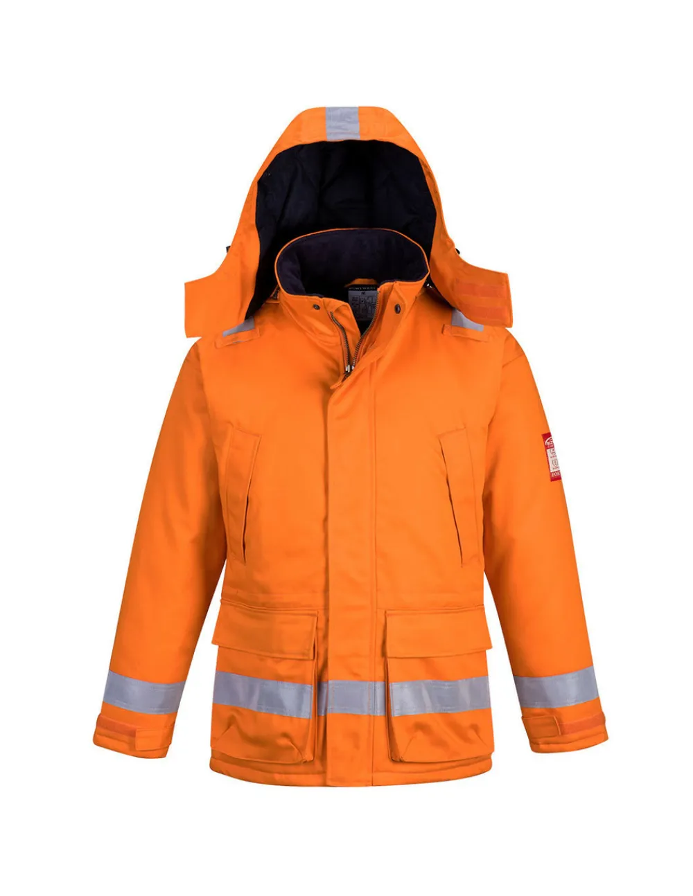 Portwest Vêtements | - Parka hiver fr anti-statique couleur : orange taille xl -