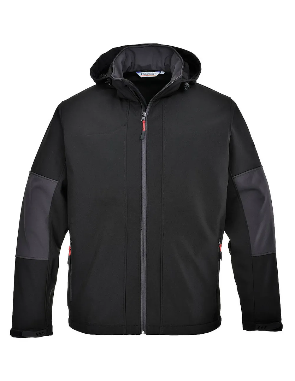 Portwest - Softshell avec capuche (3 couches) couleur : noir taille m - Online