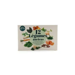Radis Et Capucine - Enveloppe de graines anciens à semer (12 variétés) New