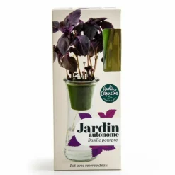 Radis Et Capucine Plants De Légumes Et Aromatiques | - Jardin autonome d'aromates pour faire pousser du basilic pourpre bio