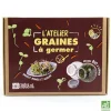 Radis et Capucine Graines De Fleurs | - L'atelier graines à germer coffret 50 gr