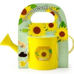 Radis et Capucine Graines De Fleurs | - Mini arrsoir Tournesol- Le jardin de la ferme