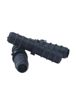 Rain Irrigation - Jonction droite pour goutte à goutte ø16mm cannelé par 3 pièces - rain Discount