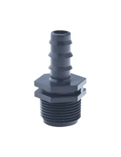 Rain Irrigation Arrosage | - Manchon droit cannelé diamêtre 16mm filetage 20x27 -