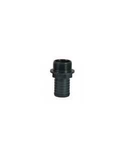 Rain Irrigation Arrosage | - Manchon droit cannelé diamêtre 16mm filetage 20x27 -