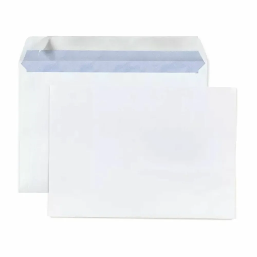 Raja - 10 enveloppes blanches en papier - 16,2 x 22,9 cm Hot