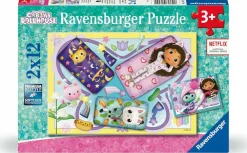 Ravensburger - Puzzle gabby soirée pyjama 2x12 pcs Hot