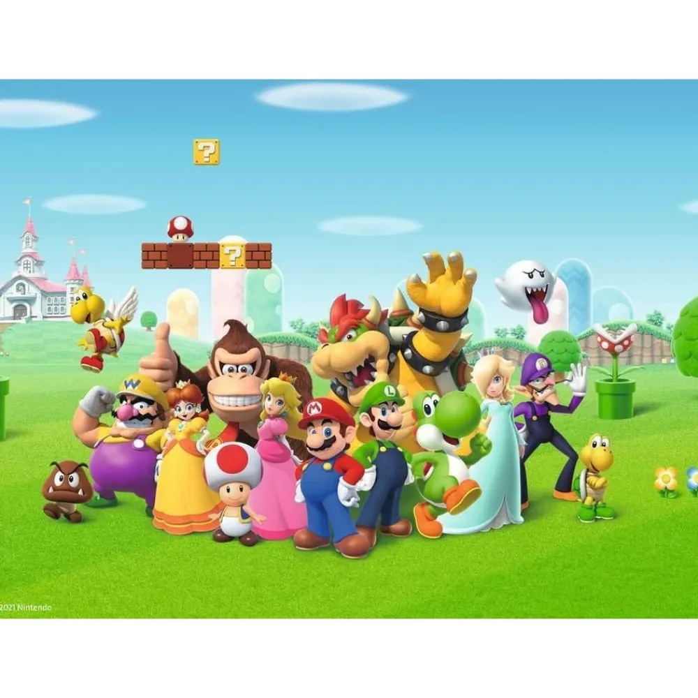 Ravensburger - Puzzle 200 pièces xxl les aventures de super mario - Sale