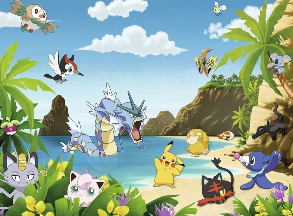 Ravensburger Enfants | - Puzzle 200 pièces xxl - - attrapez-les tous ! - pokémon - dessins animés et bd