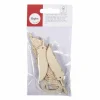 Rayher - Pendentif en bois 12,5 x 7,5 cm - plumes Online