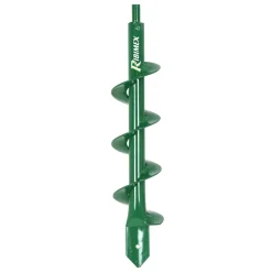 Ribiland - Tarière sur perceuse - - pour planter des fleurs, des plantes, des bulbes, des poteaux - long. 30 cm diam. 6 cm