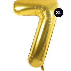 Rico Design - Ballon aluminium chiffre "7" doré, haut. 86 cm Online
