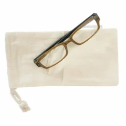 Rico Design Peinture Et Beaux-Arts | - Etui à lunettes beige en coton à décorer - 10 x 20 cm