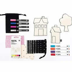 Rico Design - Feutre pour textile 3 mm - vert fluo Discount