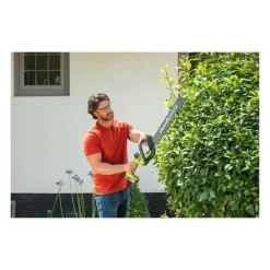 Ryobi Taille-Haies, Tronçonneuses Et Élagueuses | - - taille-haies linea 18v one+ - design en ligne - lames 50 cm - écartement 24 mm + batterie 2,0 ah & chargeur - ry18ht50a