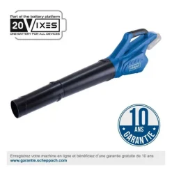 Scheppach - Souffleur de feuilles sans fil c-bl700-x 20v ixes - 2 vitesses - sans batterie ni chargeur Hot