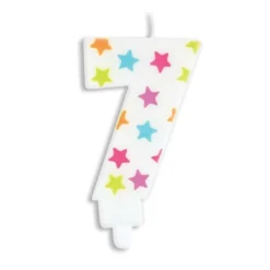 Scrapcooking Party Fête Et Anniversaire | - Bougie d'anniversaire chiffre 7