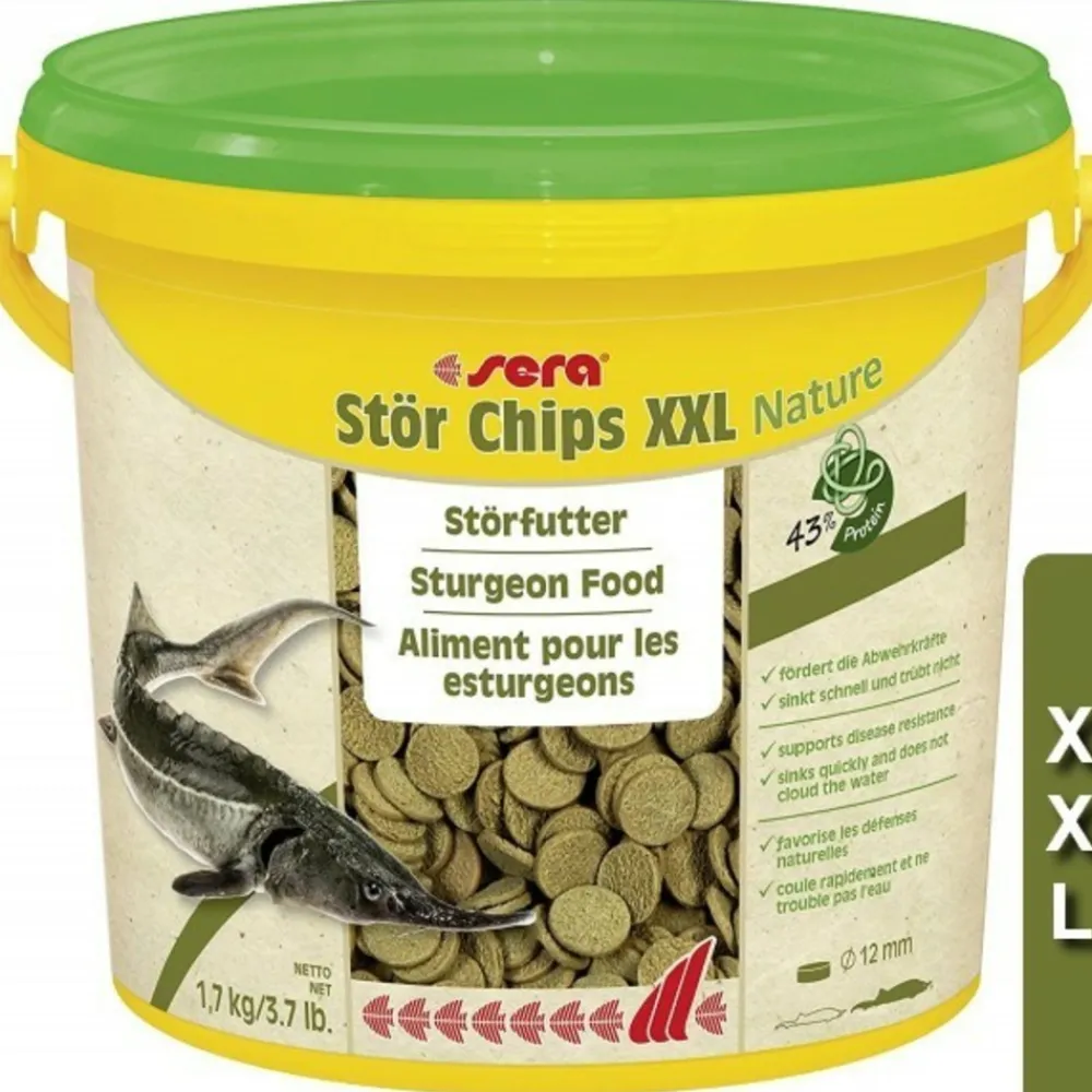 Sera Alimentation | - esturgeons chips xxl 3.8l (1.7kg)