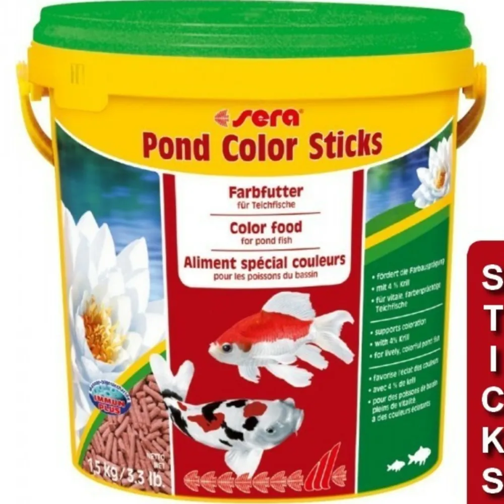 Sera - pond color sticks 10l (1.5kg) Discount