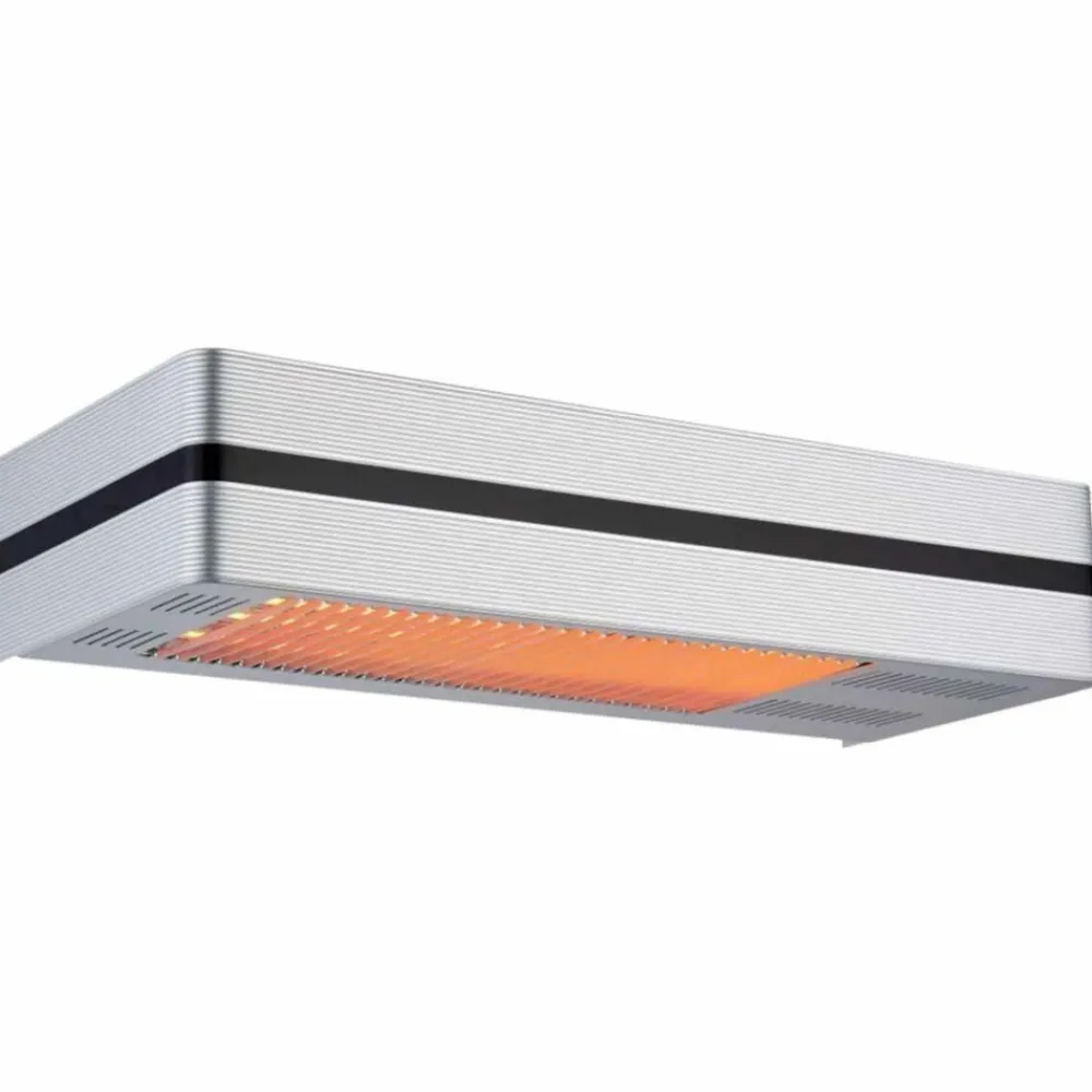 Sined - Chauffage de terrasse infrarouge argente 2000w caldo i box New