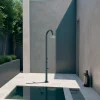 Sined - Douche alu grise avec led capteur et ecran lcd eau chaudefroide Outlet