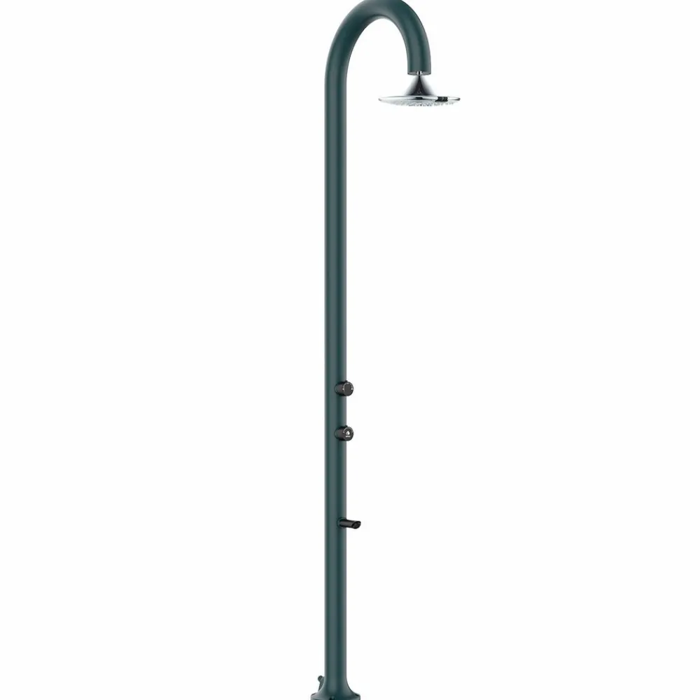 Sined Piscines Et Spas | - Douche grise led 3 jets avec capteur usage interieurexterieur