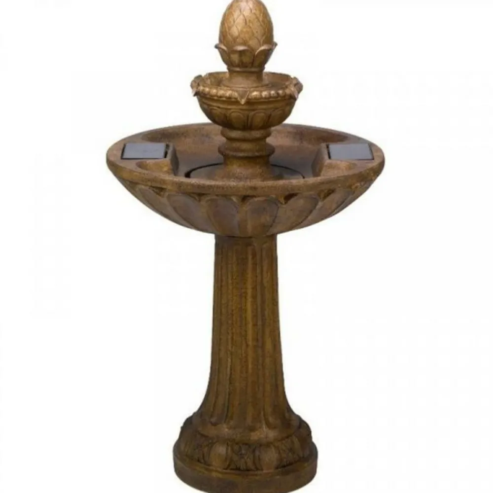Smart Garden - Fontaine solaire bain d'oiseau 3 niveaux queensbury Hot