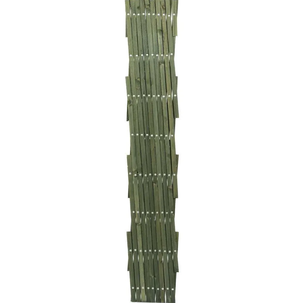 Smart Garden Brise-Vues, Bordures Et Dallages | - Treillis extensible en bois , vert - l.90 x H.180 cm