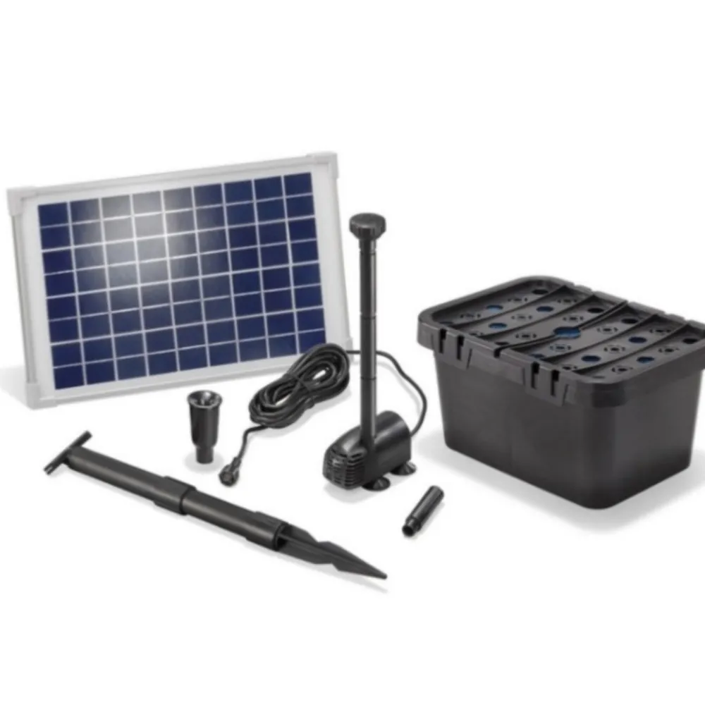 Solairepratique - Fontaine solaire crocodile 600 l/h maxi Discount