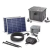 Solairepratique - Kit pompe solaire bassin fontaine cascade pro batt 2600l-100w avec batterie et filtre Sale