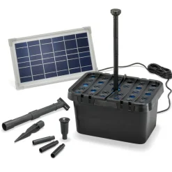 Solairepratique - Kit pompe solaire bassin avec filtre fountain pro 380l-8w Outlet