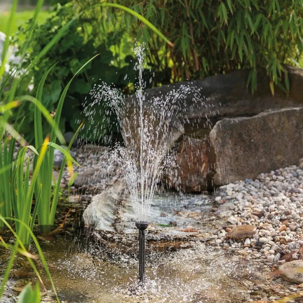 Solairepratique - Kit pompe solaire bassin fountain pro 380l-8w