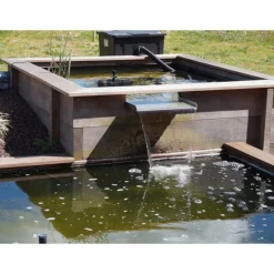 Solairepratique - Kit pompe solaire cascade fontaine gros débit premium 5000l-150w Sale